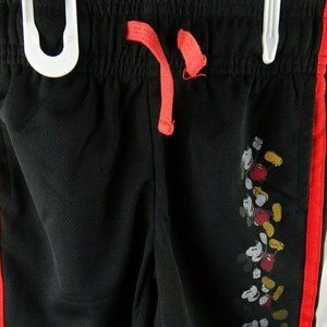 Disney Mickey Mouse Boys XS Black Shorts
